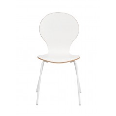 RO Fusio Dining Chair White/White